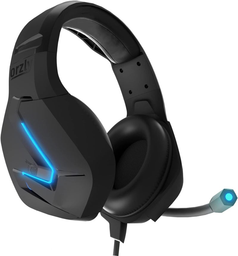Orzly Gaming Headset for PC and Gaming Consoles PS5, PS4, Xbox Series X | S, Xbox ONE, Nintendo Switch & Google Stadia Stereo Sound with Noise Cancelling mic - Hornet RXH-20 Abyss Edition - Image 1